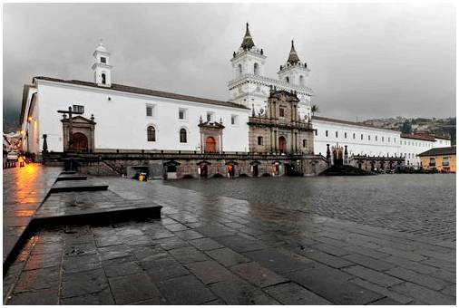 Кито, пережиток колониальной архитектуры