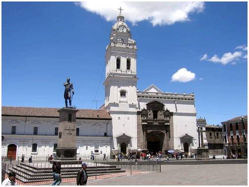 Кито, пережиток колониальной архитектуры