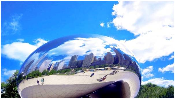 Облачные ворота, уникальная достопримечательность Чикаго