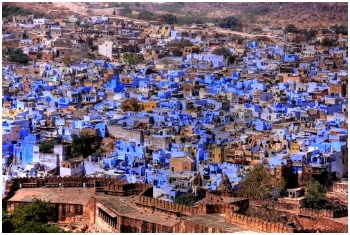 Джодхпур: голубой город в Индии.