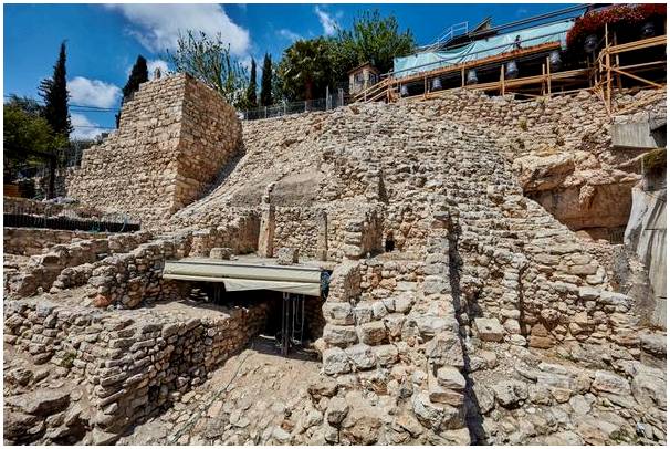 Город Давида, одно из самых раскопанных мест в Израиле.