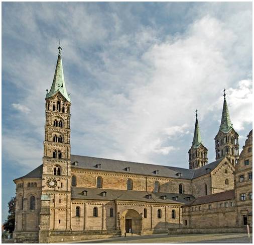 Бамберг, красивый средневековый город