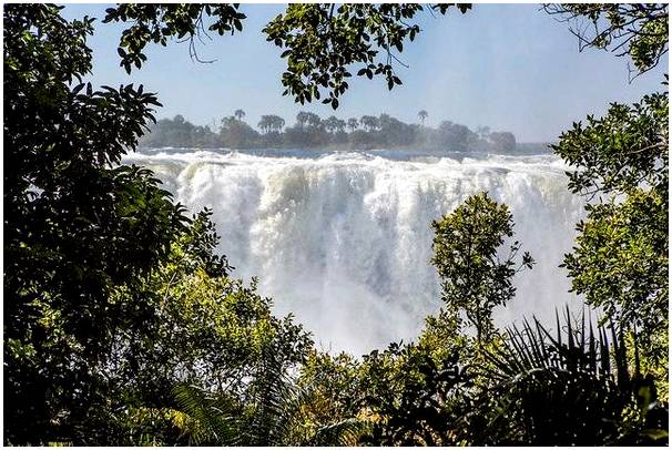 Водопад Виктория в самом сердце Африки