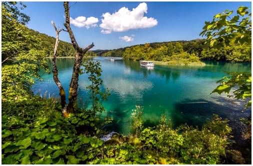 Чудесные Плитвицкие озера в Хорватии