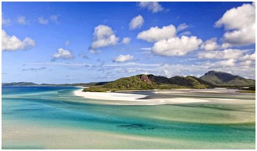 Райские острова Уитсанди в Австралии