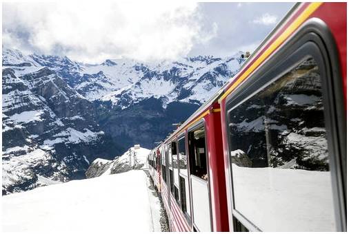 Поезд Юнгфрау в Швейцарии - незабываемое путешествие