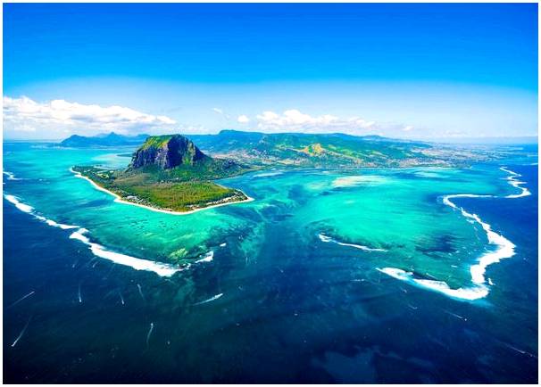 Подводный водопад Маврикия: захватывающий дух пейзаж
