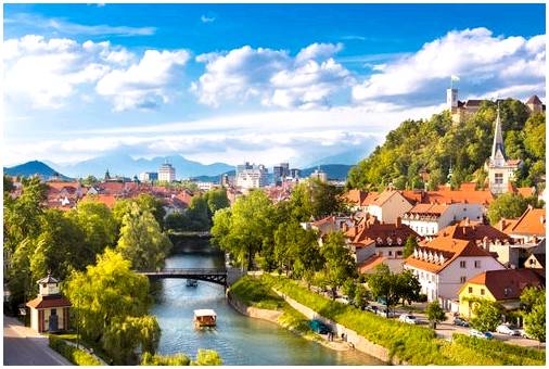 Любляна, столица Словении и ее безмятежная красота.