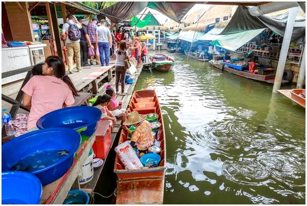 Лучшие плавучие рынки Таиланда
