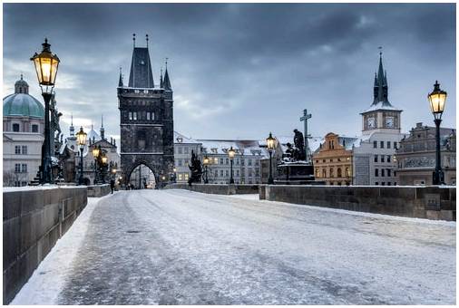 Прага зимой незабываемая