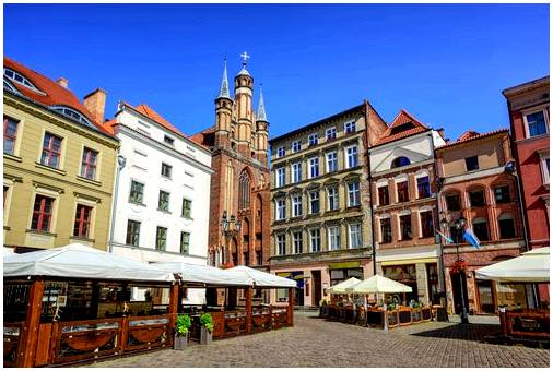 Торунь, замечательный город в Польше