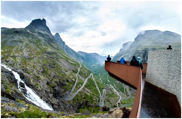 Тролльстиген, самая живописная дорога в Норвегии.