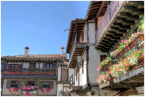 Ла Альберка, красивый город в Саламанке.