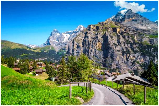 Лаутербруннен в Швейцарии и его впечатляющие скалы