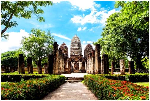 Исторический парк Сукхотай в Таиланде, обязательное посещение