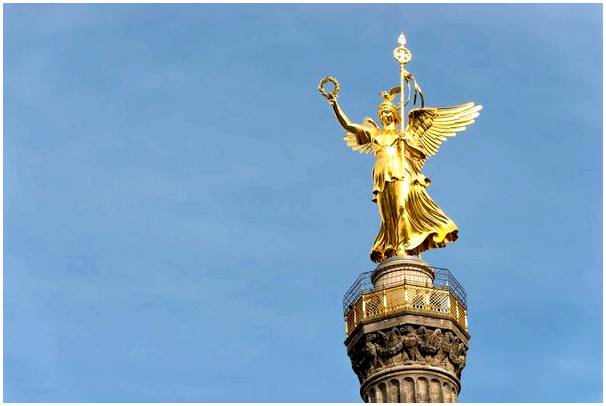 Колонна Победы в Берлине, символ города.
