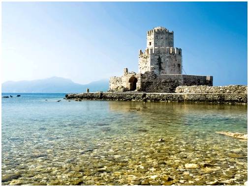Модона в Греции: между замком и морем