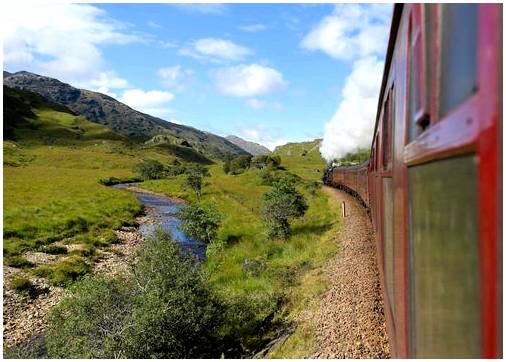 Поезд якобитов в Шотландии, незабываемое путешествие