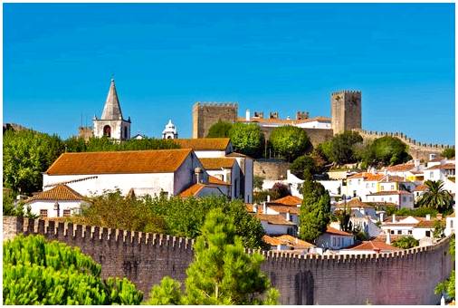 Обидуш, один из самых красивых городов Португалии.