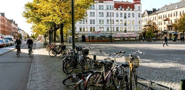 Велосипедный рай в Швеции
