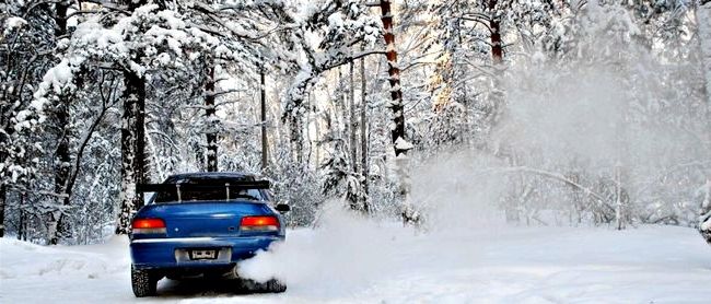 Основные правила езды на автомобиле в зимнее время